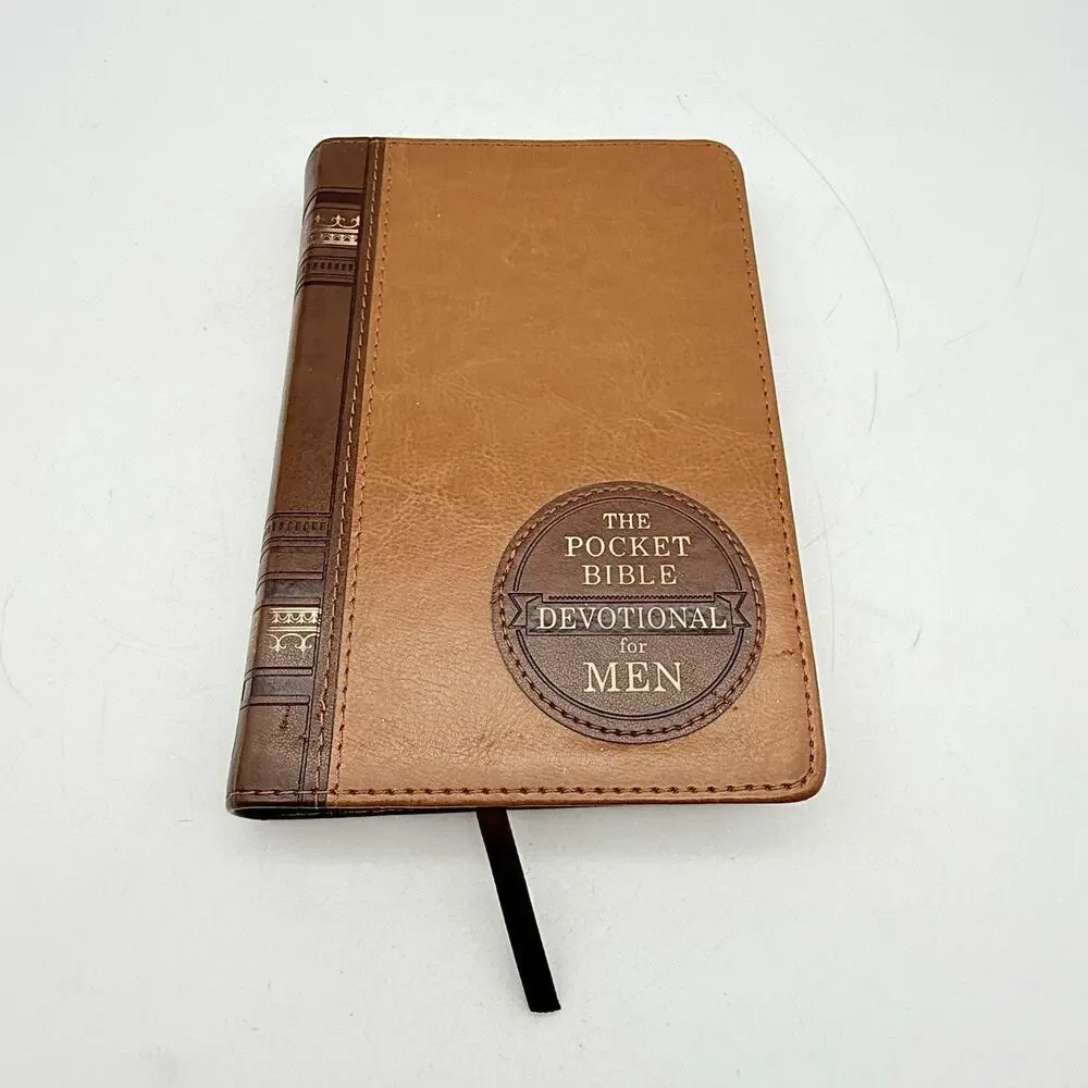 Pocket Bible Devotional for Men Imitation Leather First edition 2017